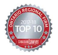 ontario regional firm 2017-18 Top 10 award